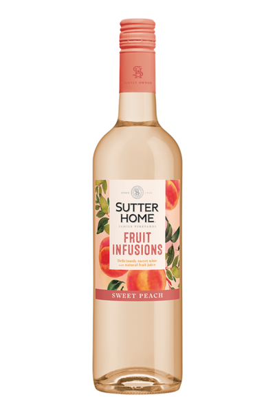 SUTTER HOME FRUIT INFUSIONS SWEET PEACH