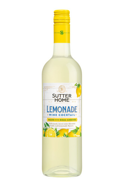 SUTTER HOME LEMONADE WINE COCKTAIL
